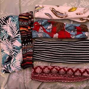 Set of 8 headbands